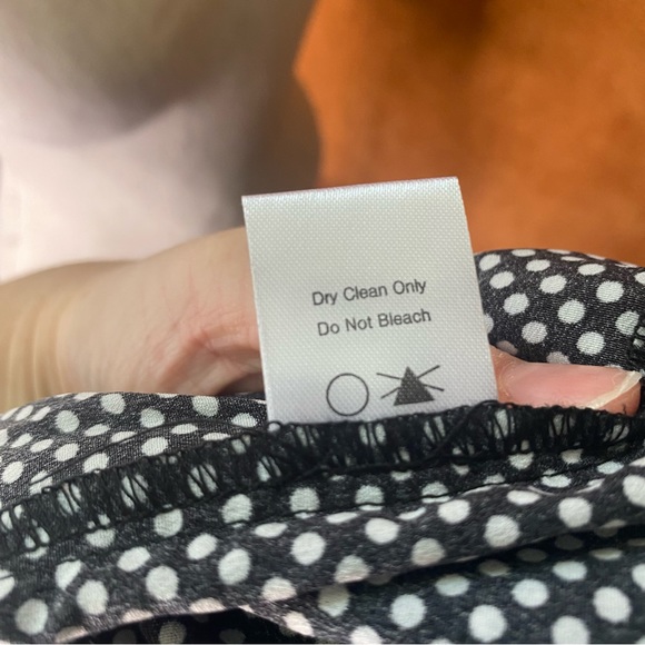 EPTM. Downtown Shirt Long Sleeve Polka Dot Shirt, Size L. - Picture 4 of 9